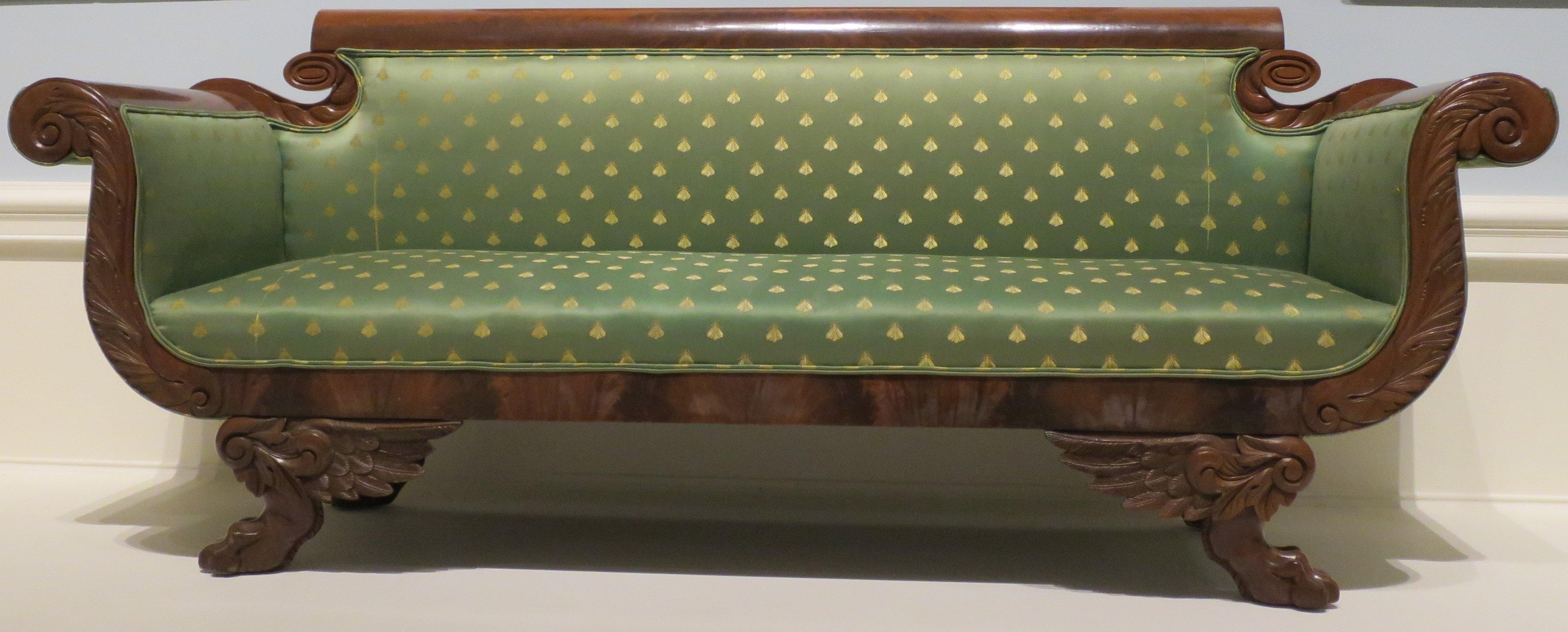 File:american Empire Style Sofa, C (View 1 of 20)