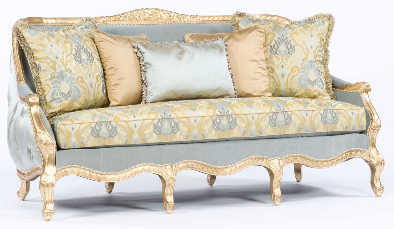 French Style Sofa. Tufted Luxury Furniture (View 1 of 20)
