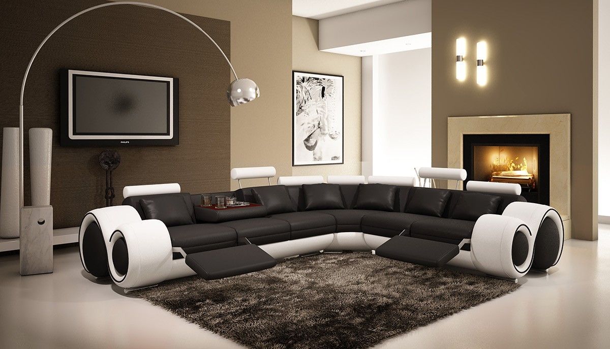 Furniture: Incredible Style Sectional Reclining Sofas For Your With Curved Recliner Sofa (View 15 of 20)