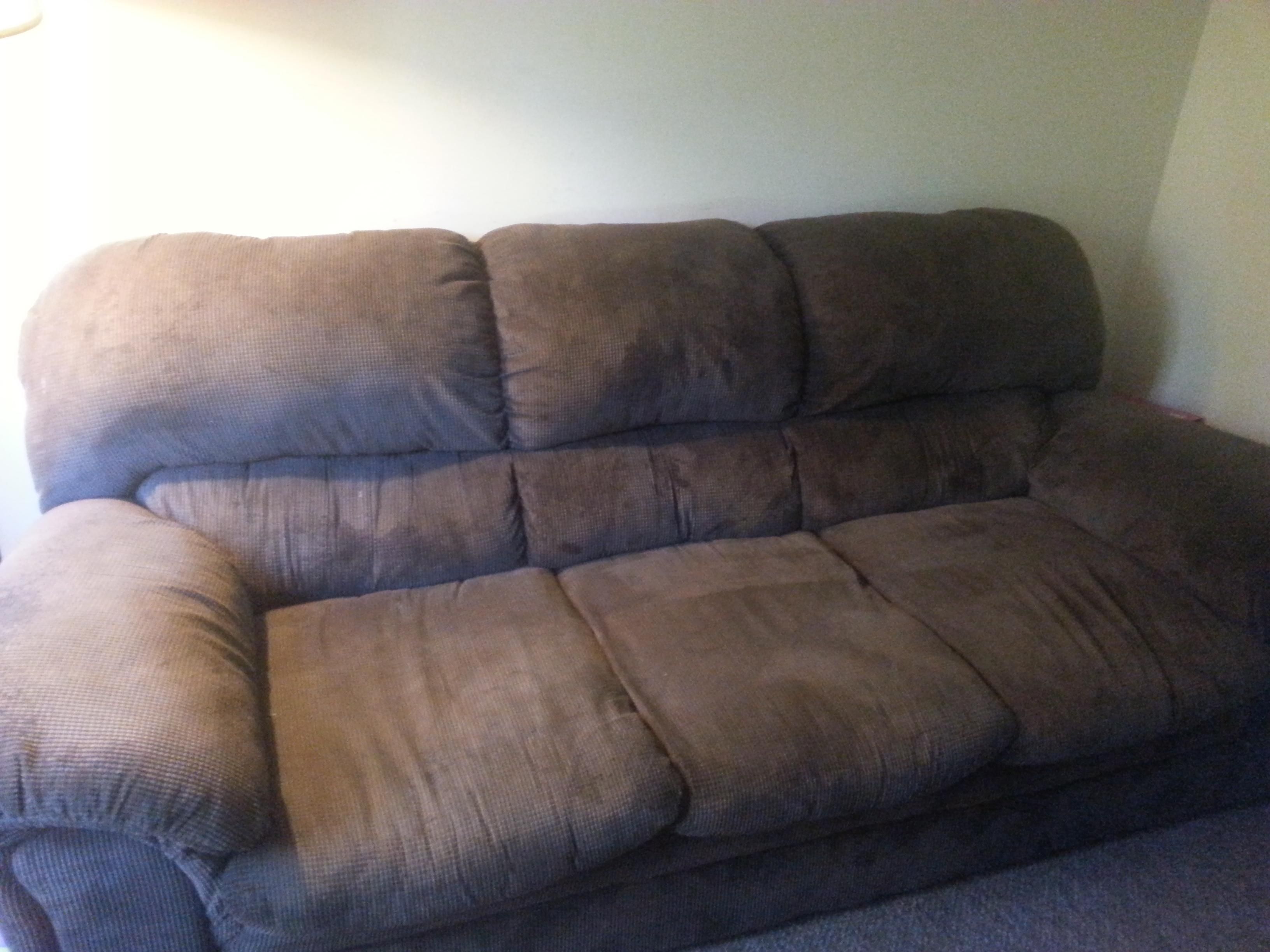 Furniture: Lovely Brown Microfiber Couch With Superb Color Pertaining To Simmons Microfiber Sofas (View 8 of 20)