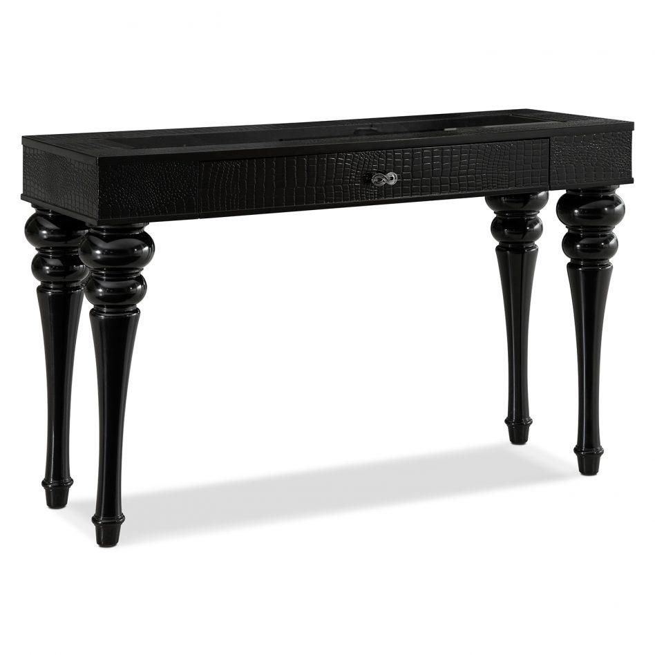 Furniture: Paradiso Sofa Table Black Croc Value City Furniture Throughout Patio Sofa Tables (View 16 of 20)