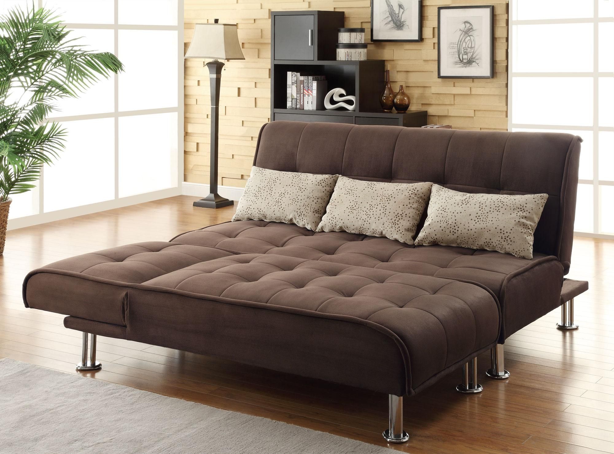 Furniture: Target Futons | Faux Leather Futon | Leather Futon Walmart With Faux Leather Futon Sofas (View 18 of 20)