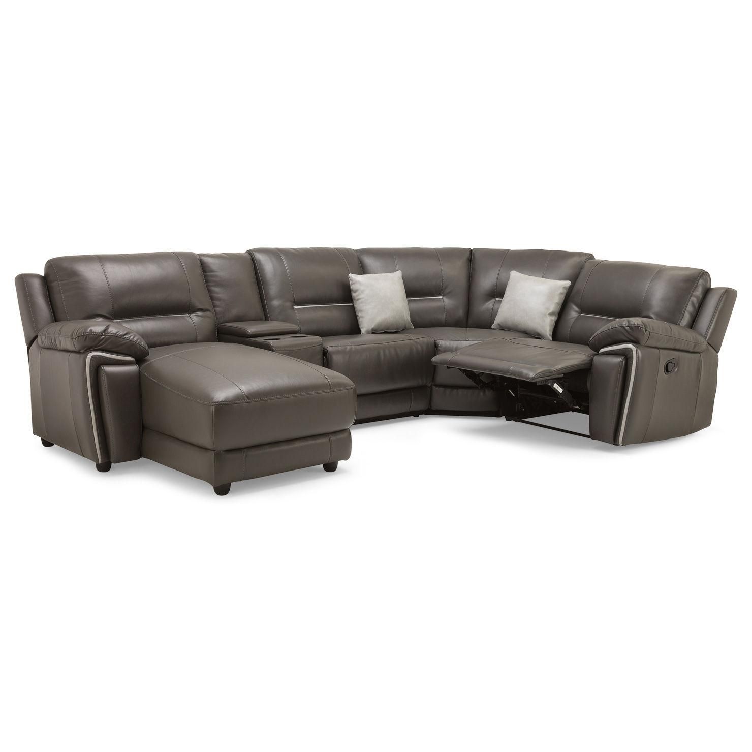 Henry Electric Leather Air Reclining Corner Sofa – Next Day With Electric Sofa Beds (View 14 of 20)