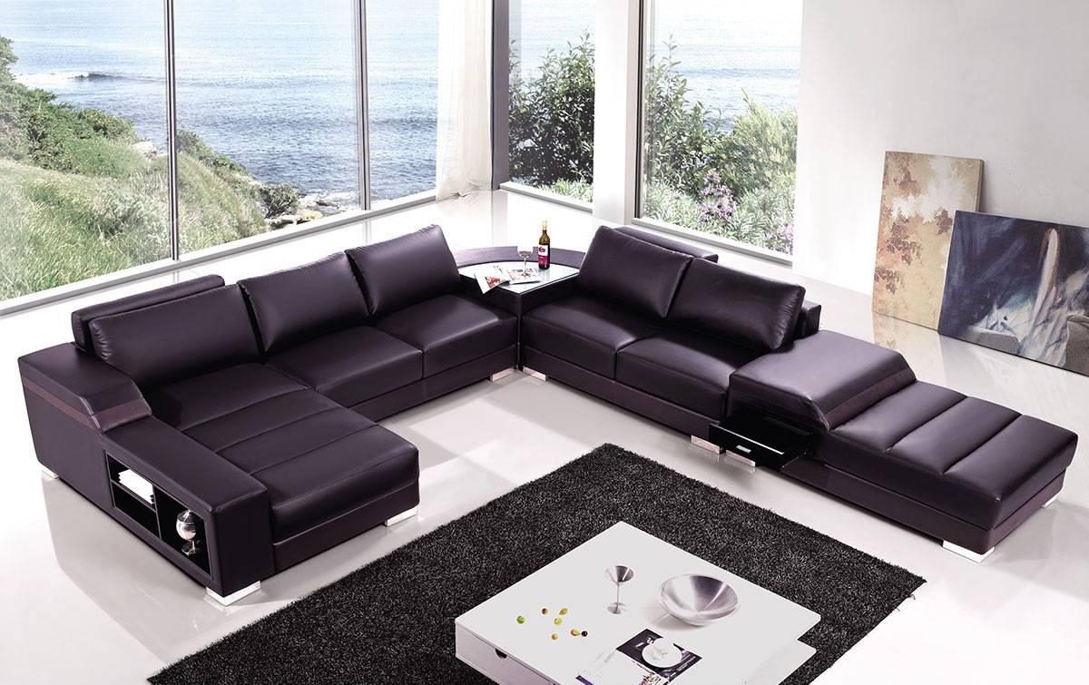 High End Covered In Bonded Leather Sectional Philadelphia Throughout High End Leather Sectionals (Photo 1 of 20)