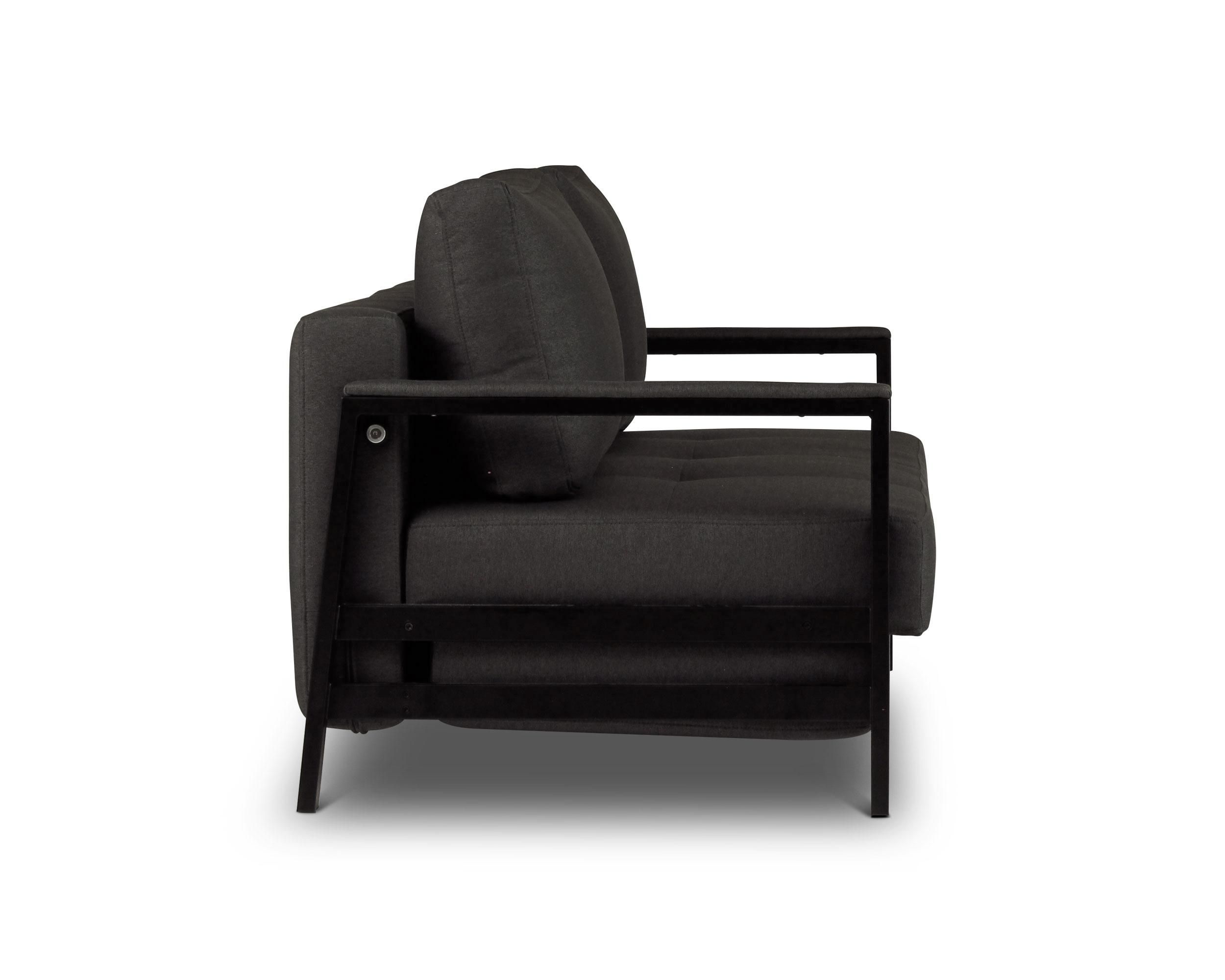 Kobe – 2 Seat Sofa Bed | Loungelovers Intended For Black 2 Seater Sofas (View 13 of 20)