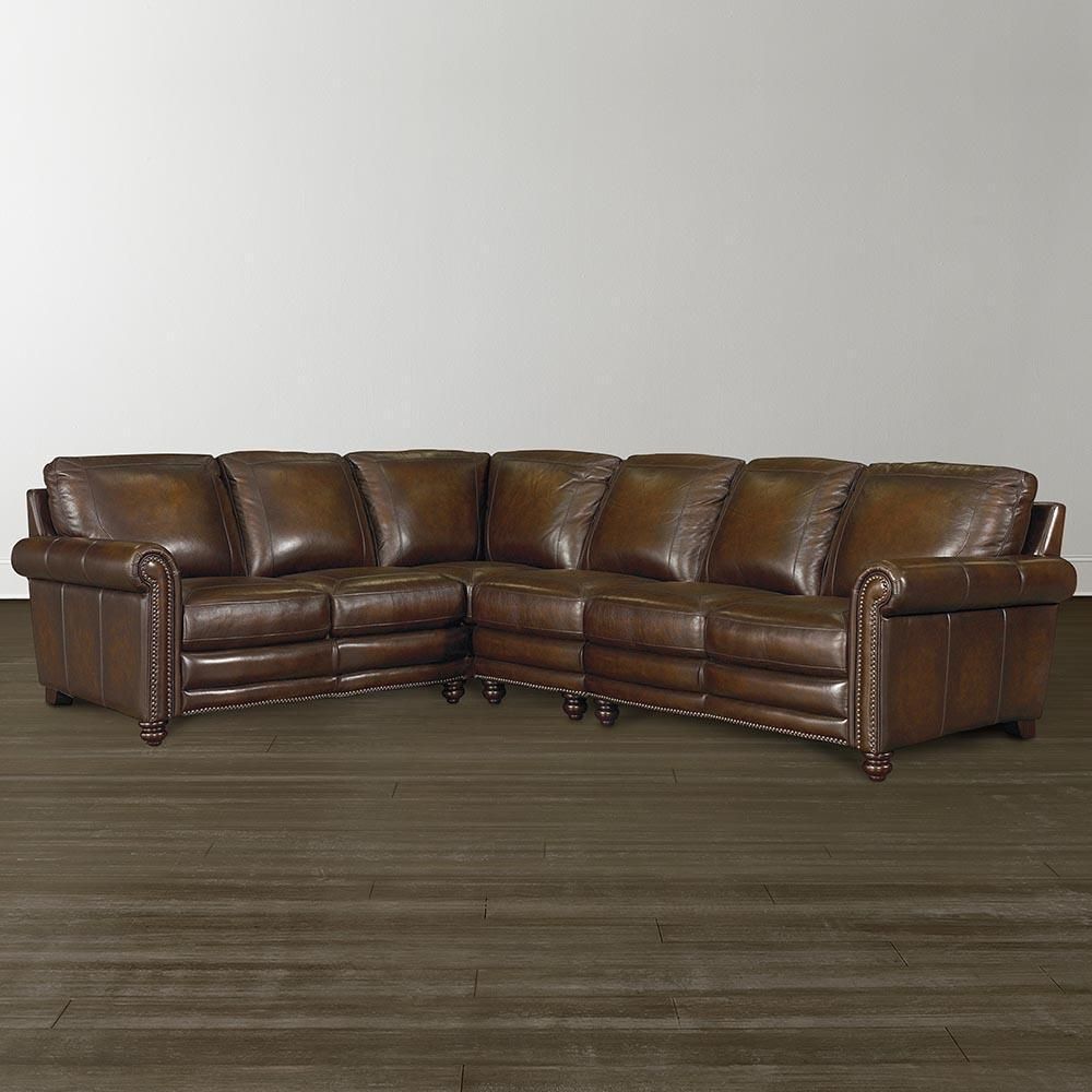 L Shaped Casual Leather Sectional With Leather L Shaped Sectional Sofas (View 1 of 20)