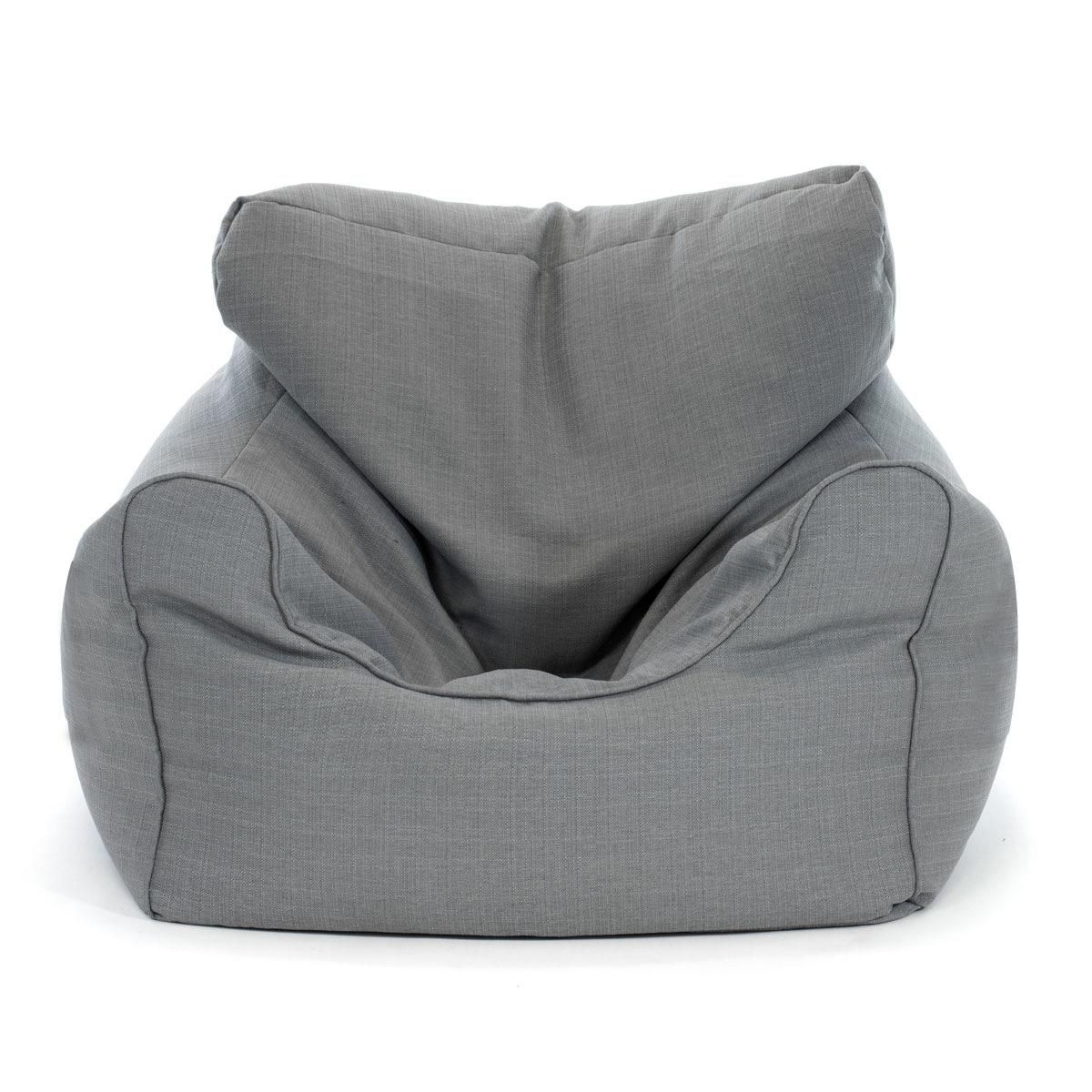 Large Luxury Bean Bag Cover Armchair Beanbag Sofa/chair Armrest Throughout Bean Bag Sofa Chairs (View 9 of 20)