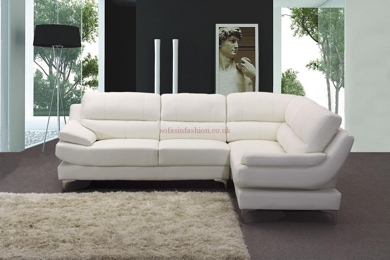 Featured Photo of 20 Best Ideas Leather Corner Sofas