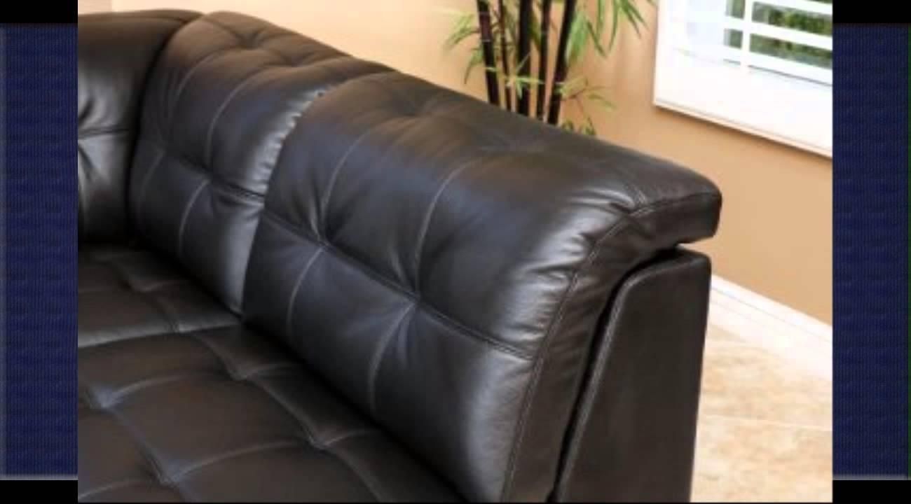 Leather Modular Sectional – Youtube Regarding Stacey Leather Sectional (View 1 of 20)