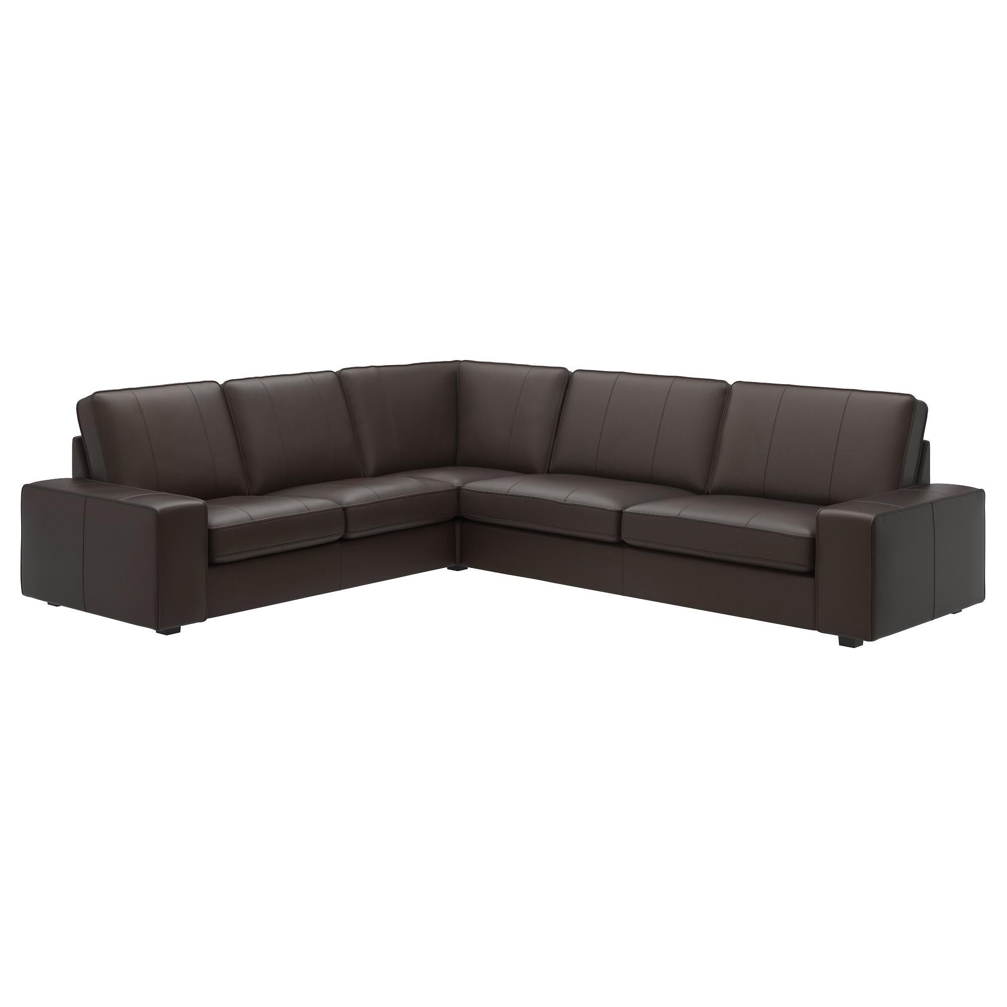 Leather/faux Leather Sectional Sofas – Ikea Inside Furniture Sectionals Ikea (View 12 of 15)
