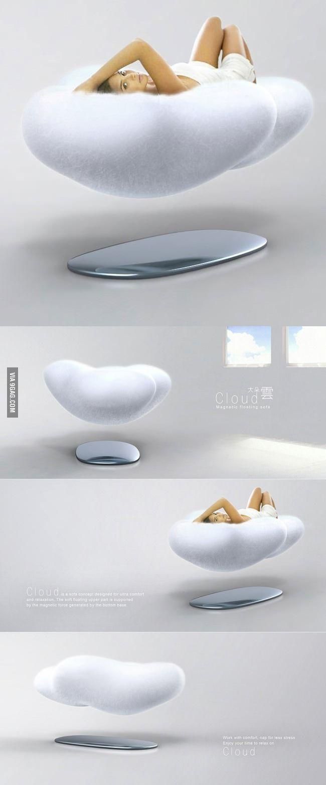 Levitating Cloud Sofa :mypire Regarding Floating Cloud Couches (View 6 of 21)