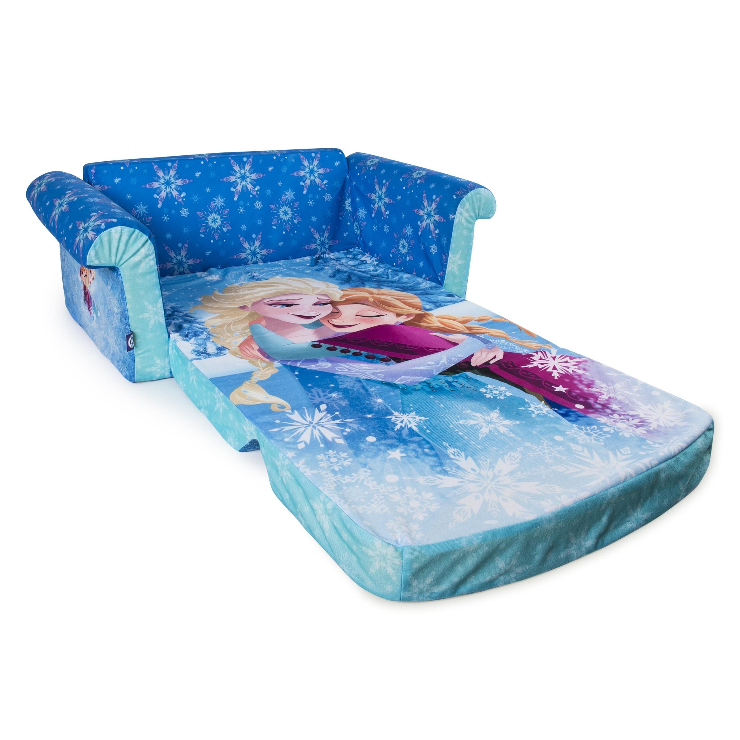 Marshmallow Furniture, Children's 2 In 1 Flip Open Foam Sofa For Disney Sofas (View 10 of 20)