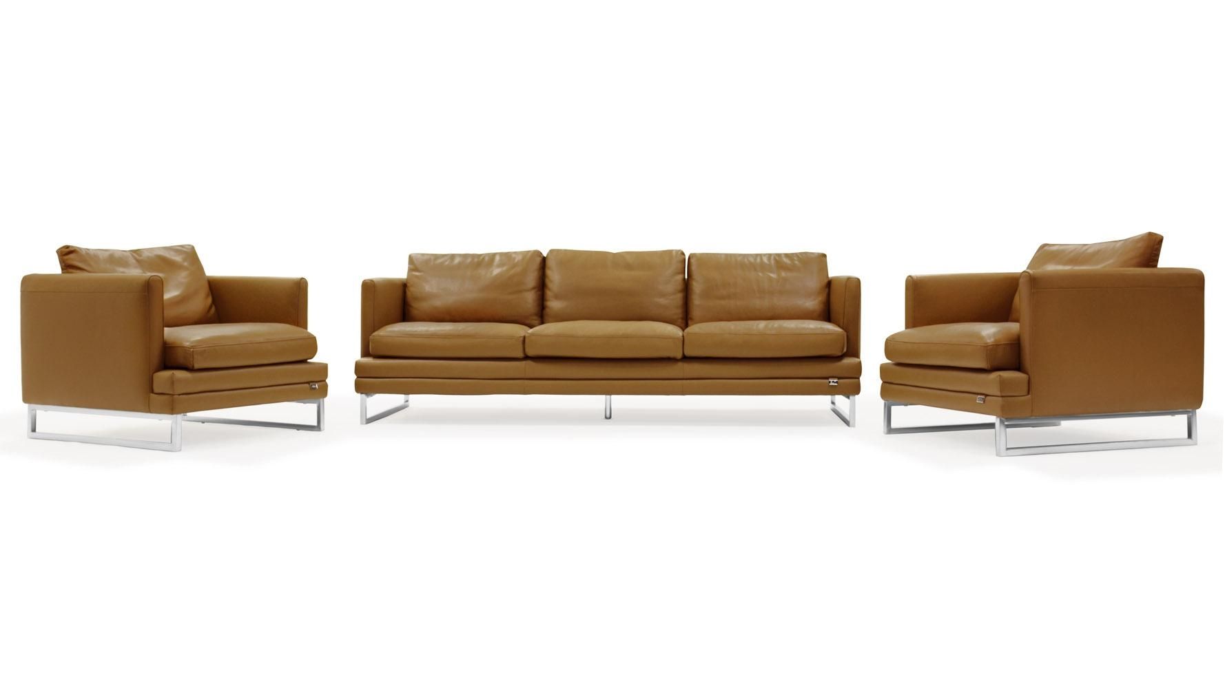 Modern Sofas & Contemporary Sofas : Modern Living Room Furniture With Contemporary Sofas And Chairs (View 7 of 20)