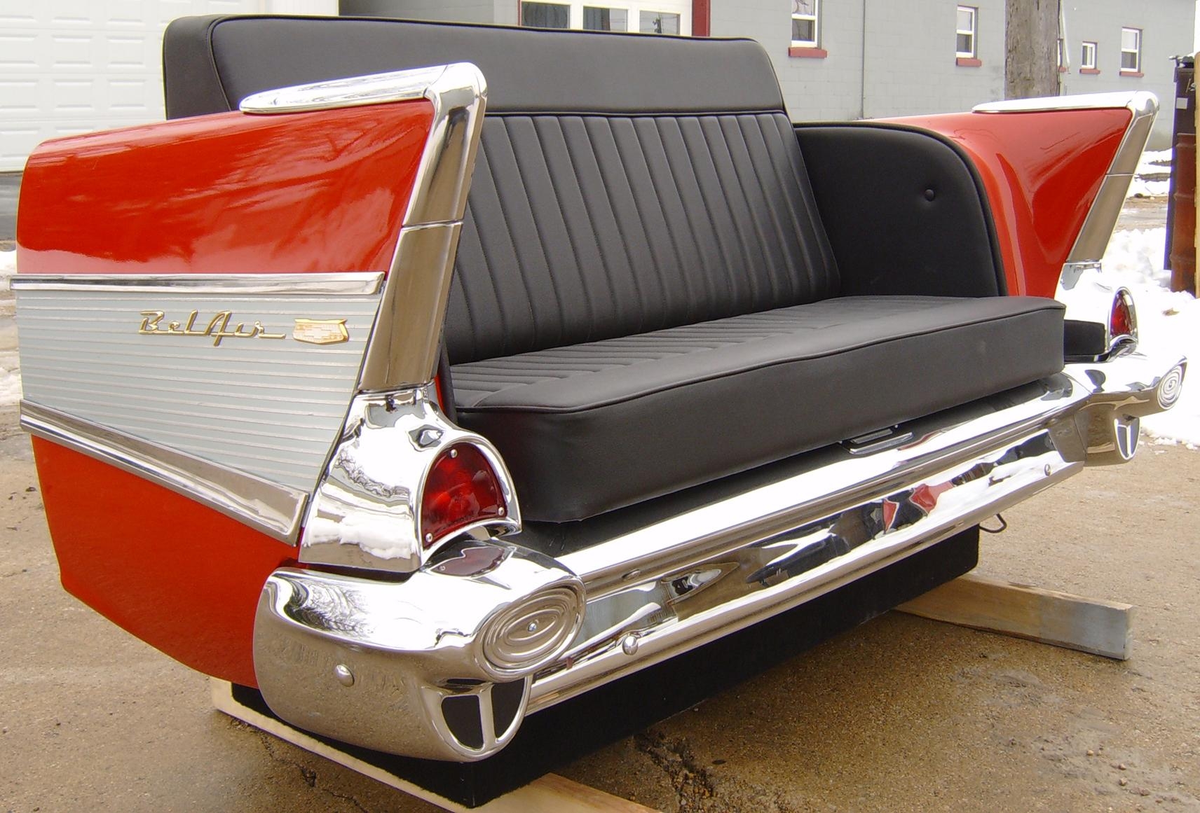 New Retro Cars : Restored Classic Car Furniture And Decor Within Classic Sofas For Sale (View 17 of 20)