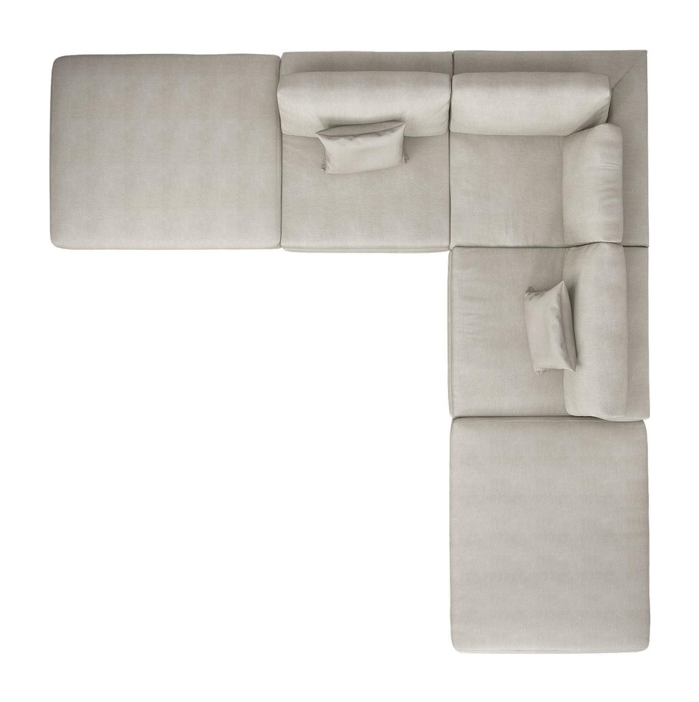Perry Armless Corner Sectional Sofa Moonbeammodloft Intended For Armless Sectional Sofa (View 8 of 15)