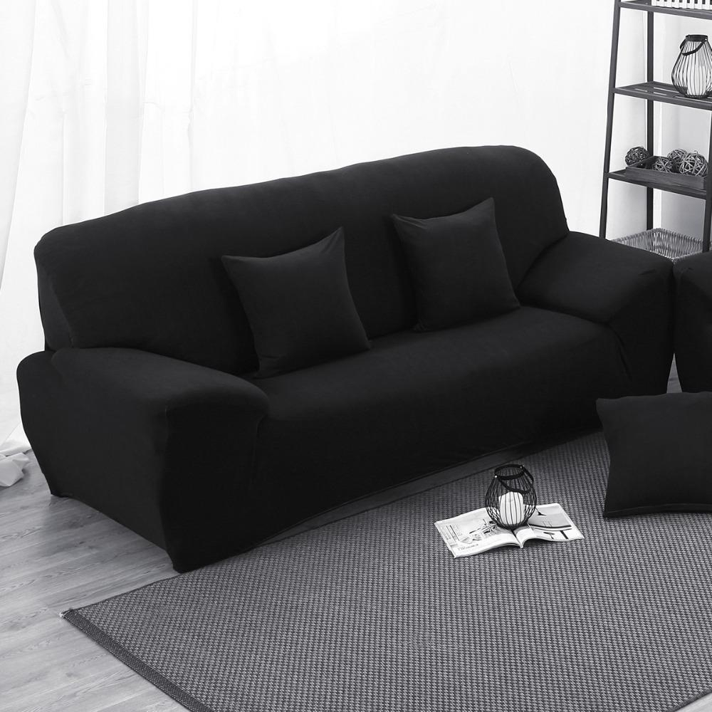 Featured Photo of 20 Best Ideas Black Sofa Slipcovers