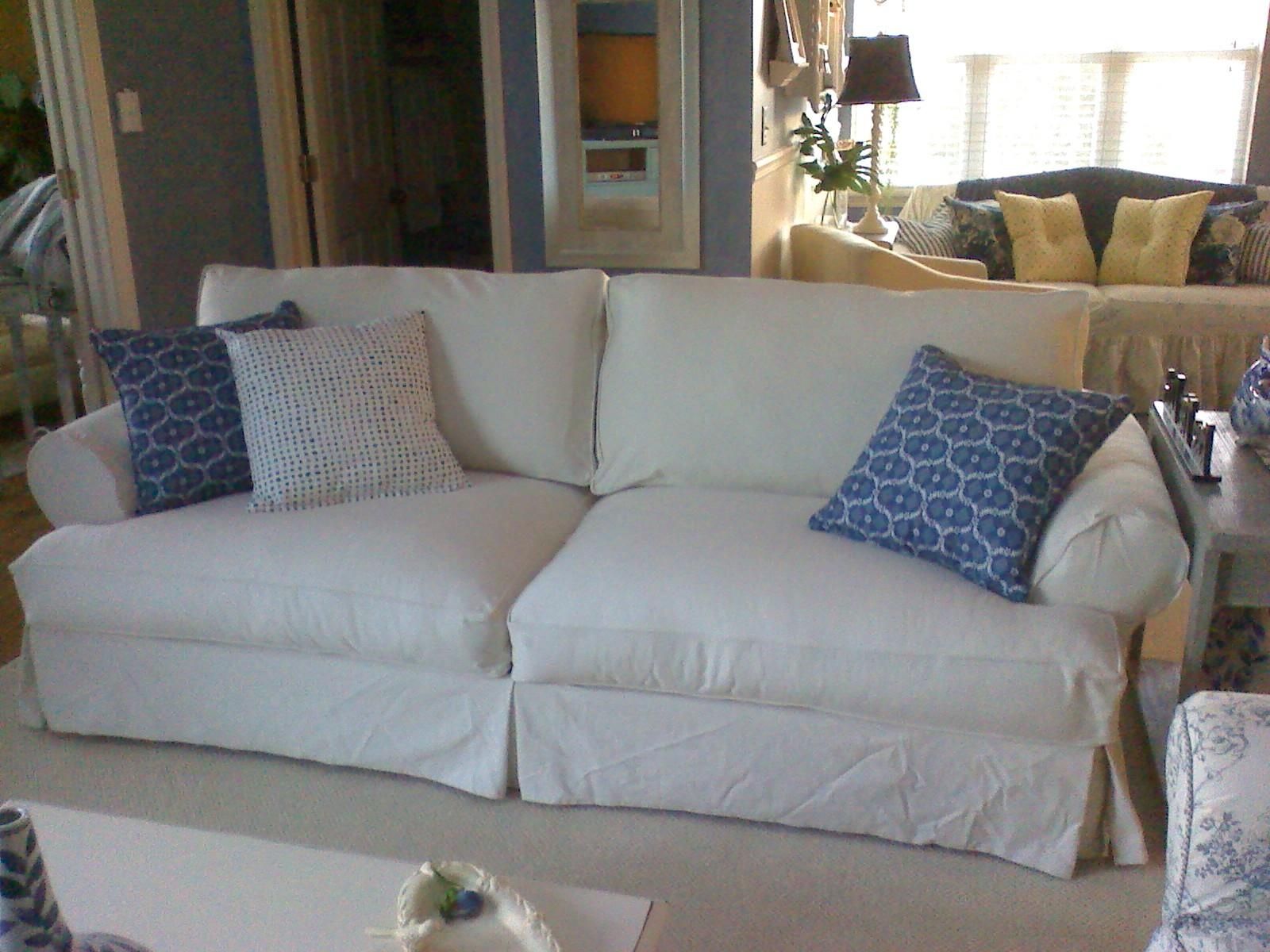 Replacement Slipcover Outlet  Replacement Slipcovers For Famous Throughout Mitchell Gold Sofa Slipcovers (View 1 of 20)