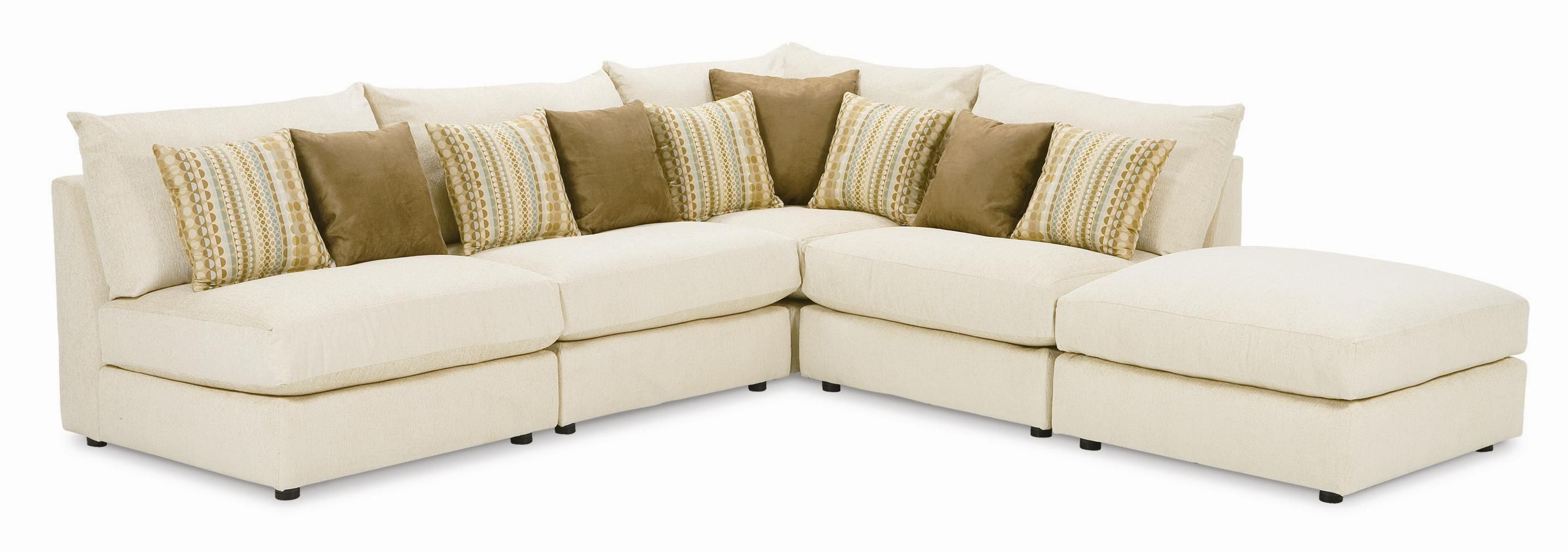 Rowe Tempo Five Piece Armless Sectional Sofa – Ahfa – Sofa Throughout Armless Sectional Sofas (View 1 of 15)