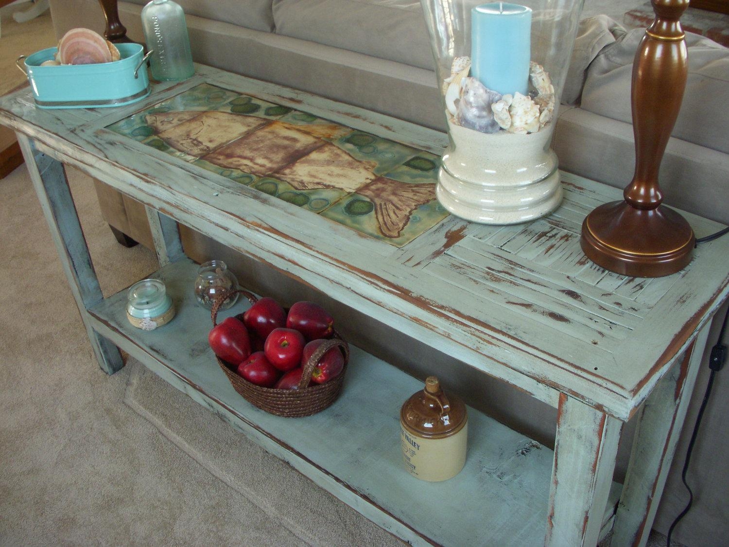 Featured Photo of 20 Collection of Shabby Chic Sofa Tables