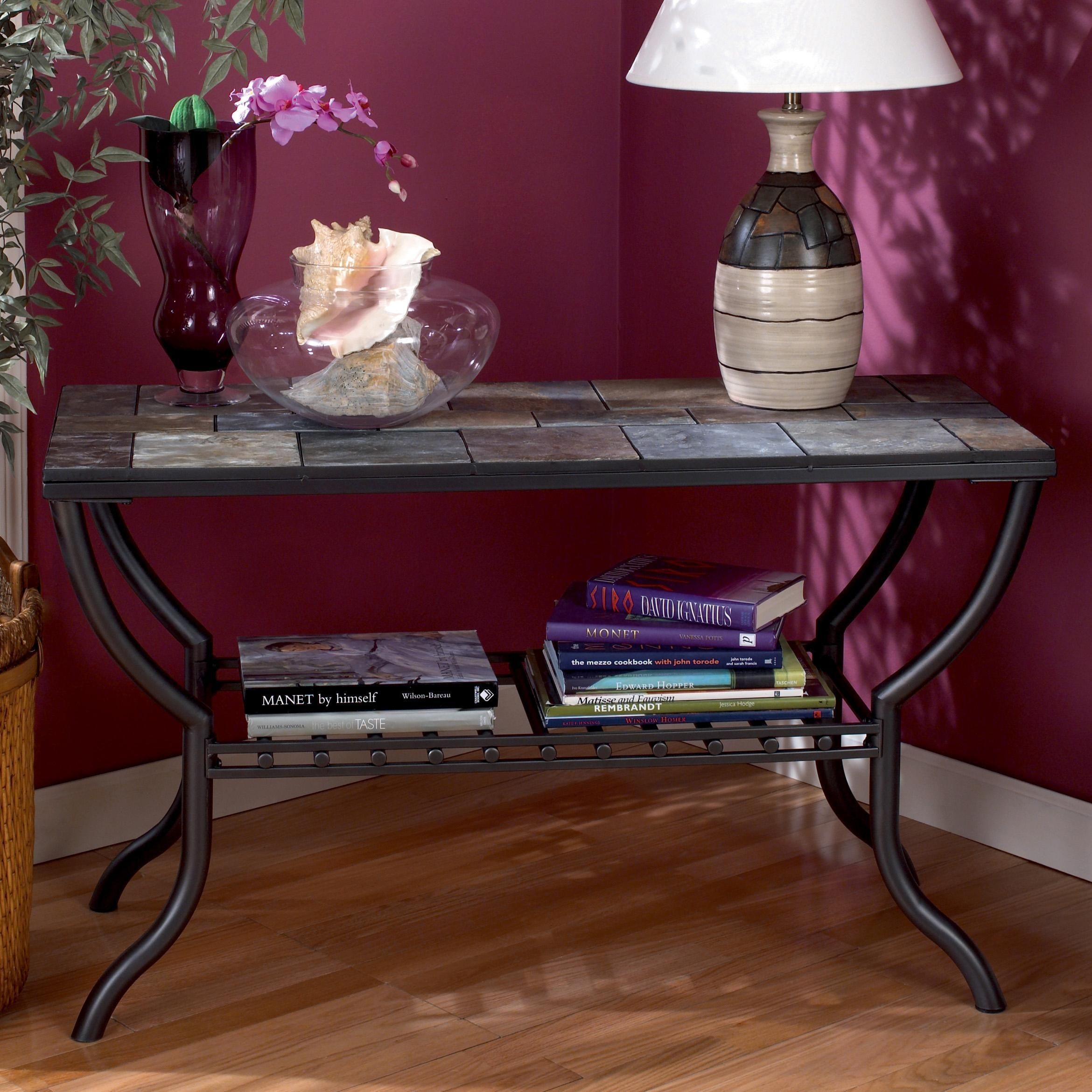 Signature Designashley Antigo Slate Top Sofa Table – Royal With Regard To Slate Sofa Tables (View 1 of 20)