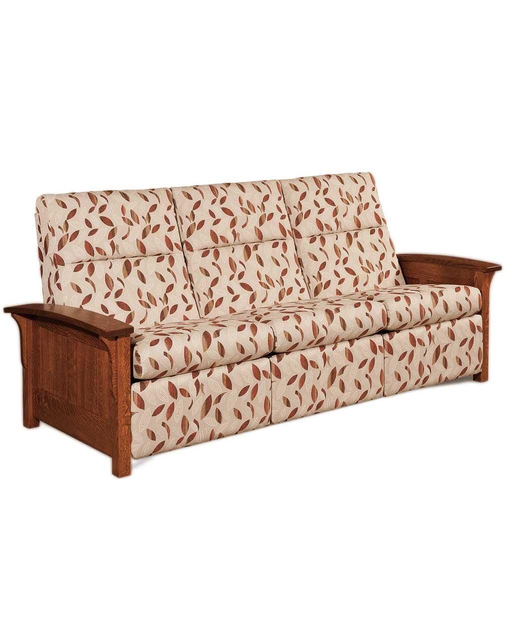 Skyline Panel Sofa Recliner – Amish Direct Furniture Throughout Skyline Sofas (View 17 of 20)