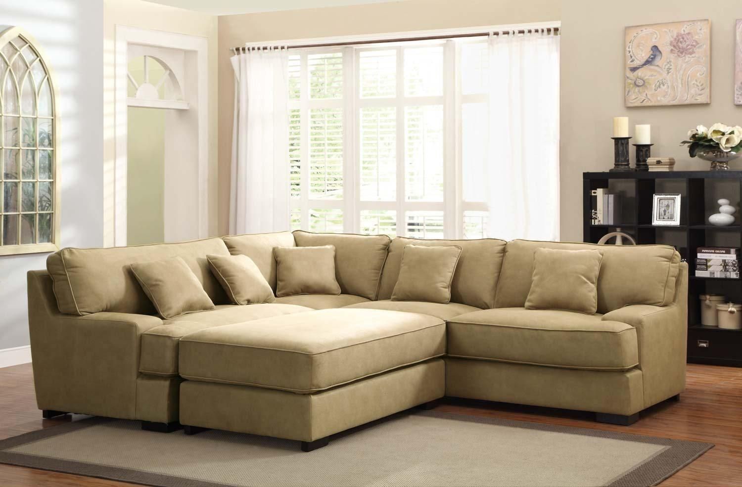Sofas Center : Adorable Chocolate Leather Room To Go Sofas Creamy With Regard To Oversized Sectional (View 20 of 20)