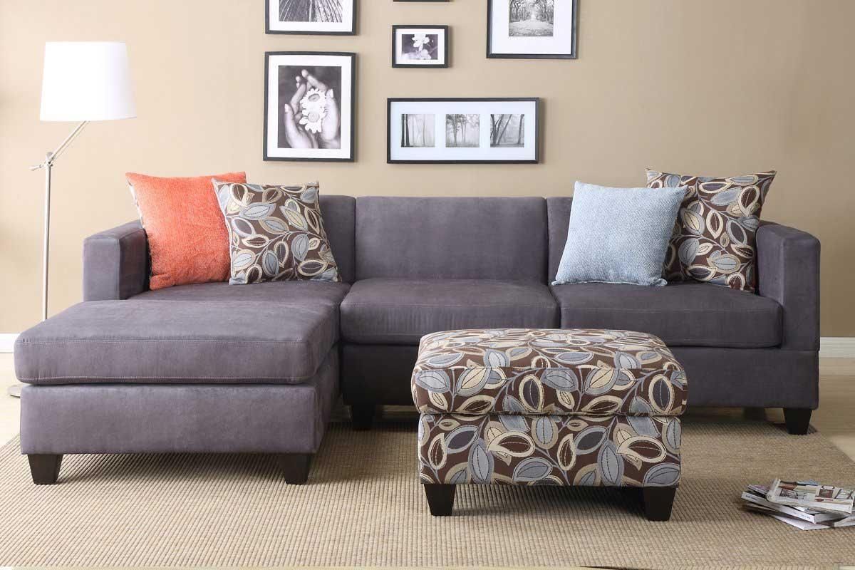 Sofas Center : Coaster Tess Grey Sectional Sofa With Sleeper Throughout Gray Sofas (View 7 of 20)