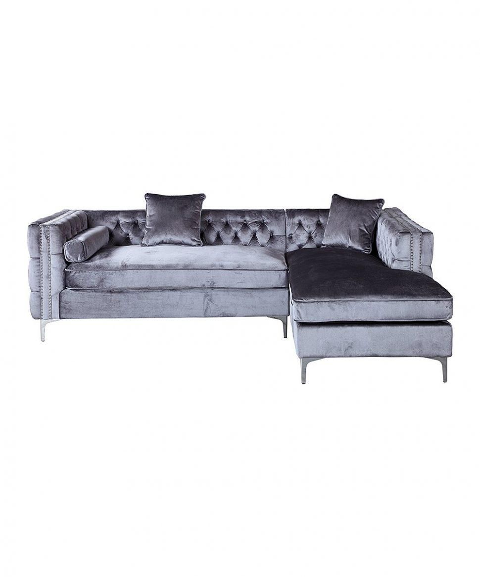 Sofas Center : Grey Tufted Sectional Sofa Fascinating With Chaise Throughout Tufted Sectional Sofa With Chaise (View 11 of 20)