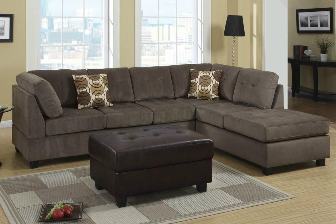 Sofas Center : Microfiber Sectional Sofa Sofas Furnituremicrofiber Pertaining To Microsuede Sectional Sofas (View 4 of 20)
