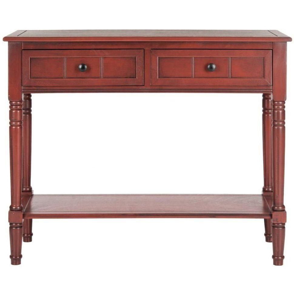 Sofas Center : Red Sofa Table Accent Tables With Drawers And Open For Red Sofa Tables (View 11 of 20)