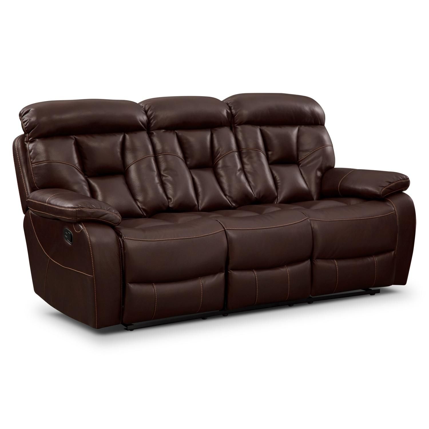 Sofas & Couches | Living Room Seating | Value City Furniture In Sofa Chair Recliner (Photo 18 of 20)