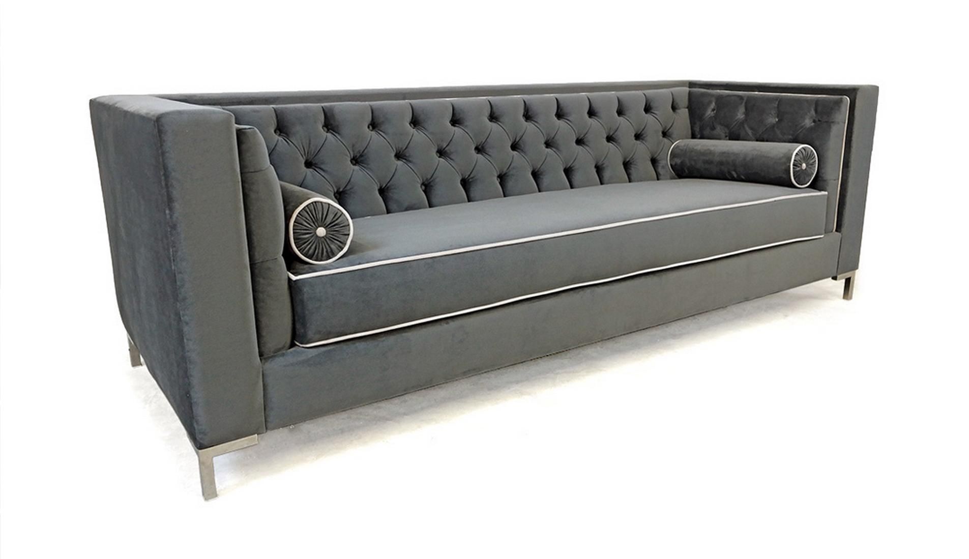 Tufted Modern Sofa (View 4 of 20)