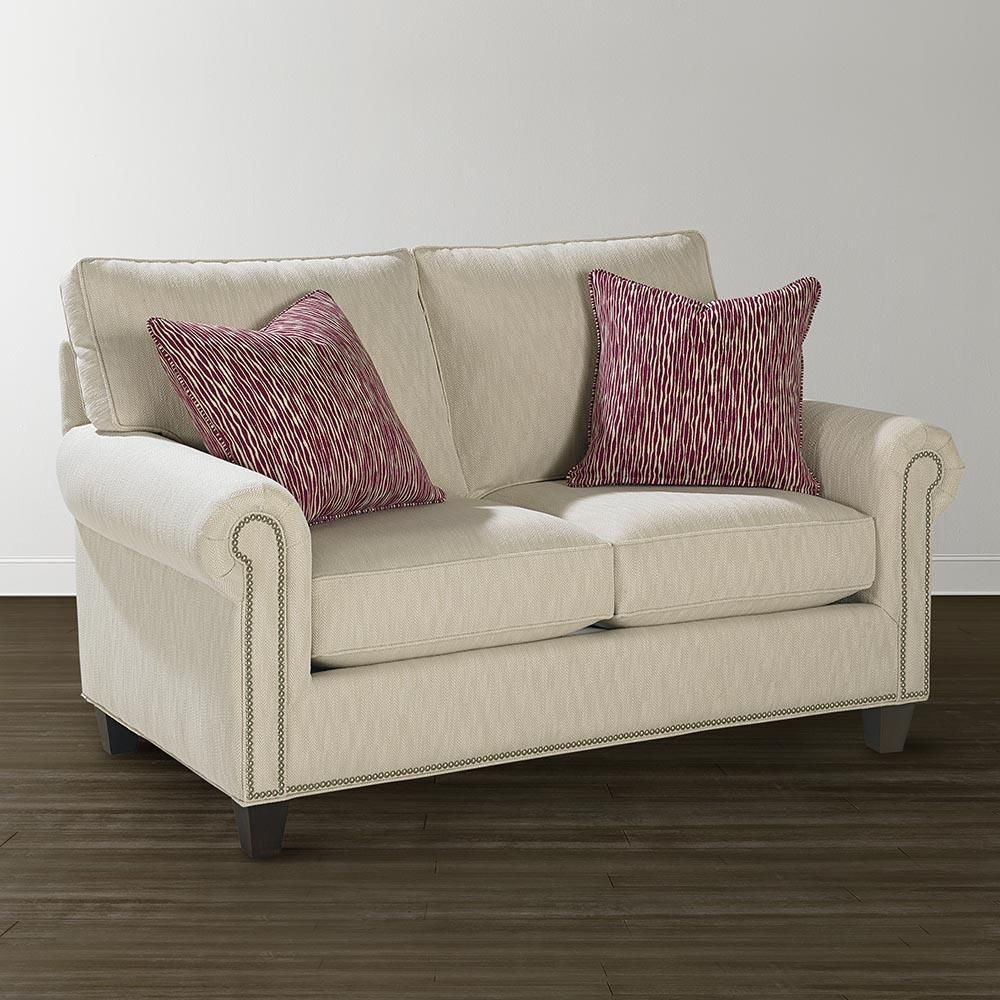 Twin Sleeper Sofa – Custom Upholstery | Bassett Furniture For Twin Sofa Chairs (View 13 of 20)