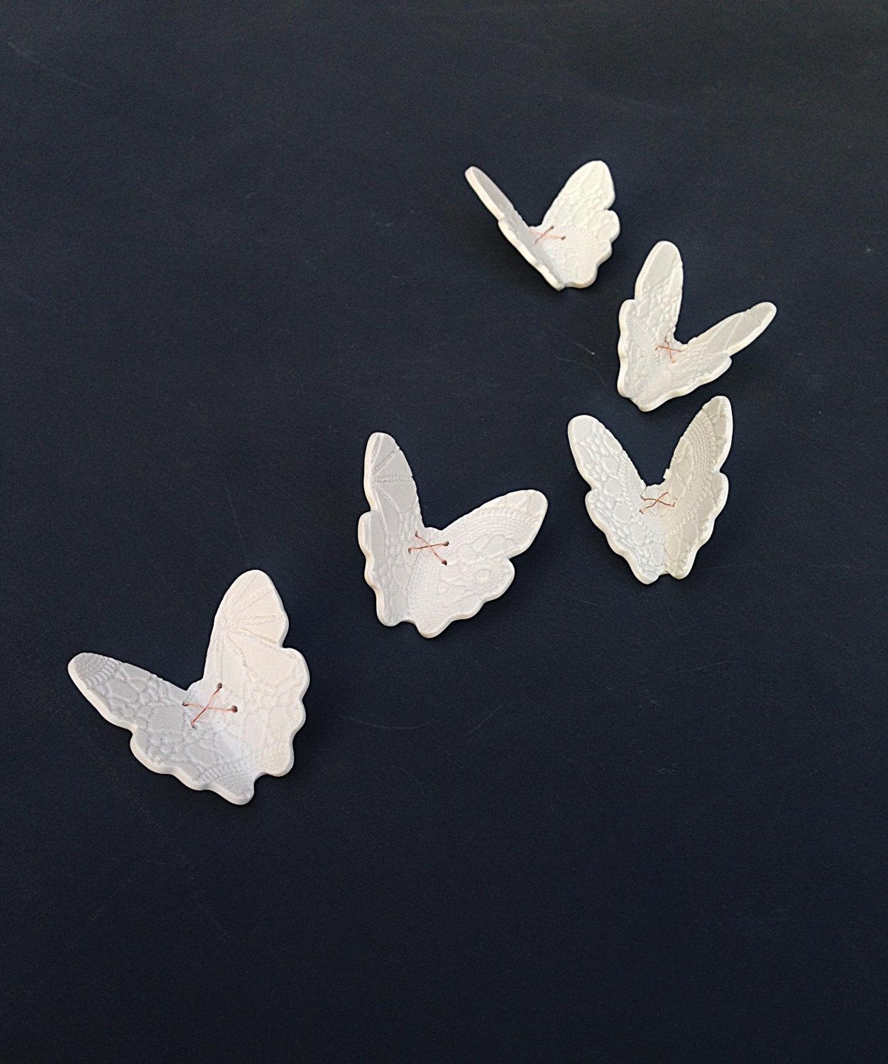 Featured Photo of  Best 20+ of Ceramic Butterfly Wall Art