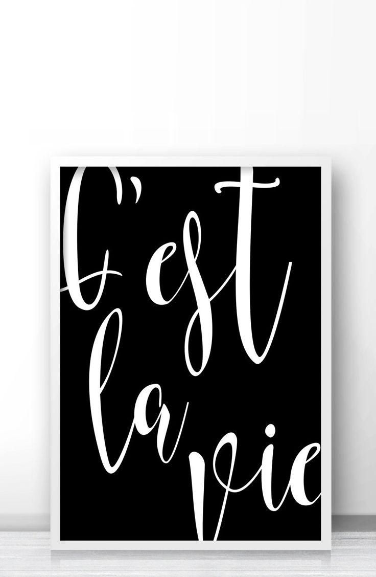 65 Best Wall Art Prints Images On Pinterest | Wall Art Prints Regarding Black And White Wall Art (View 8 of 20)