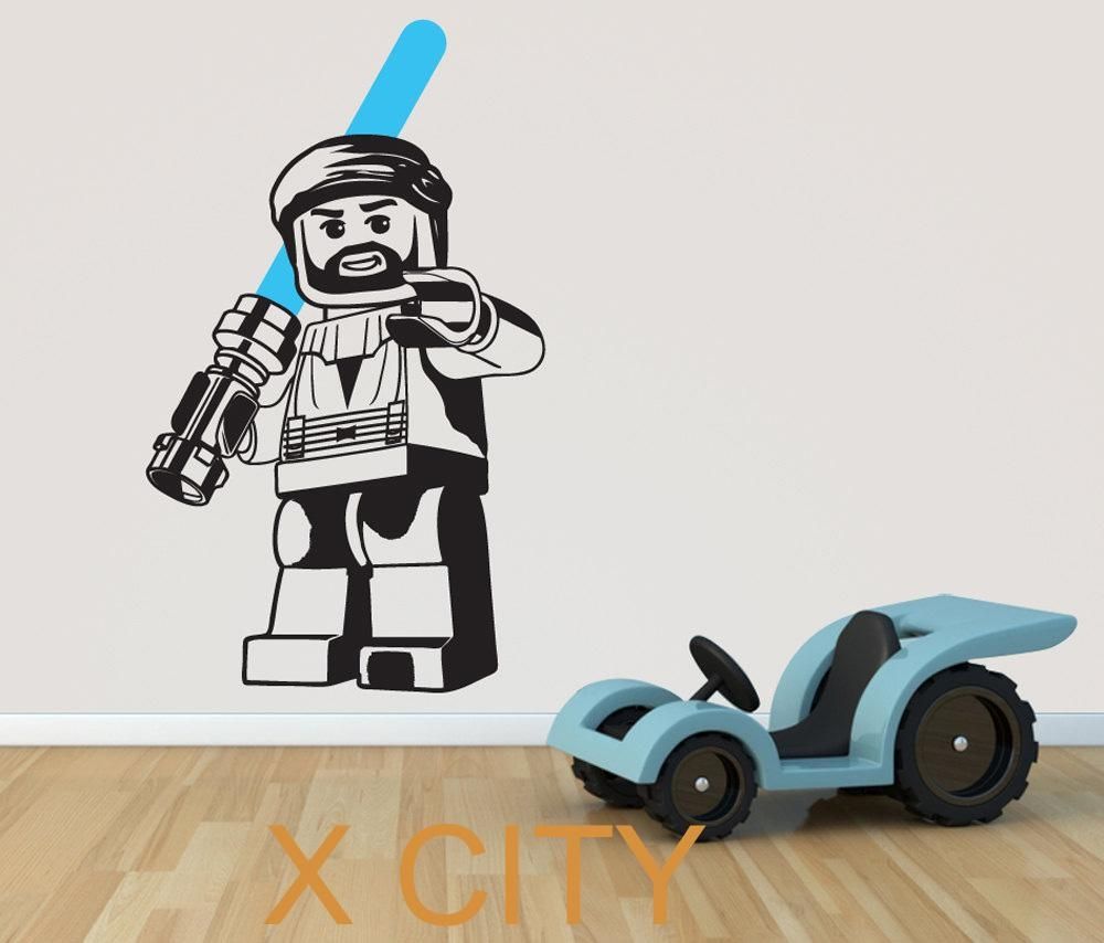 Aliexpress : Buy Lego Obi Wan Kenobi Star Wars Movie Art Wall Within Lego Star Wars Wall Art (Photo 5 of 20)