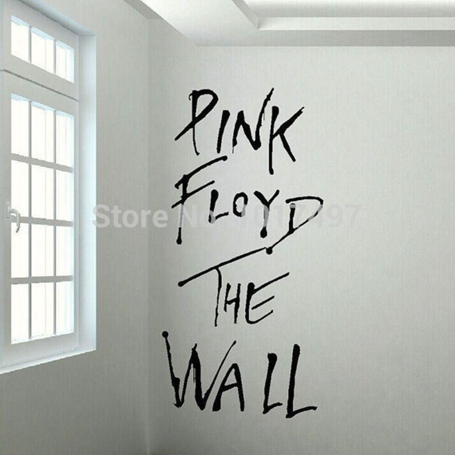 Aliexpress : Buy Pink Floyd The Wall Art Vinyl Wall Decal Regarding Music Lyrics Wall Art (View 9 of 20)