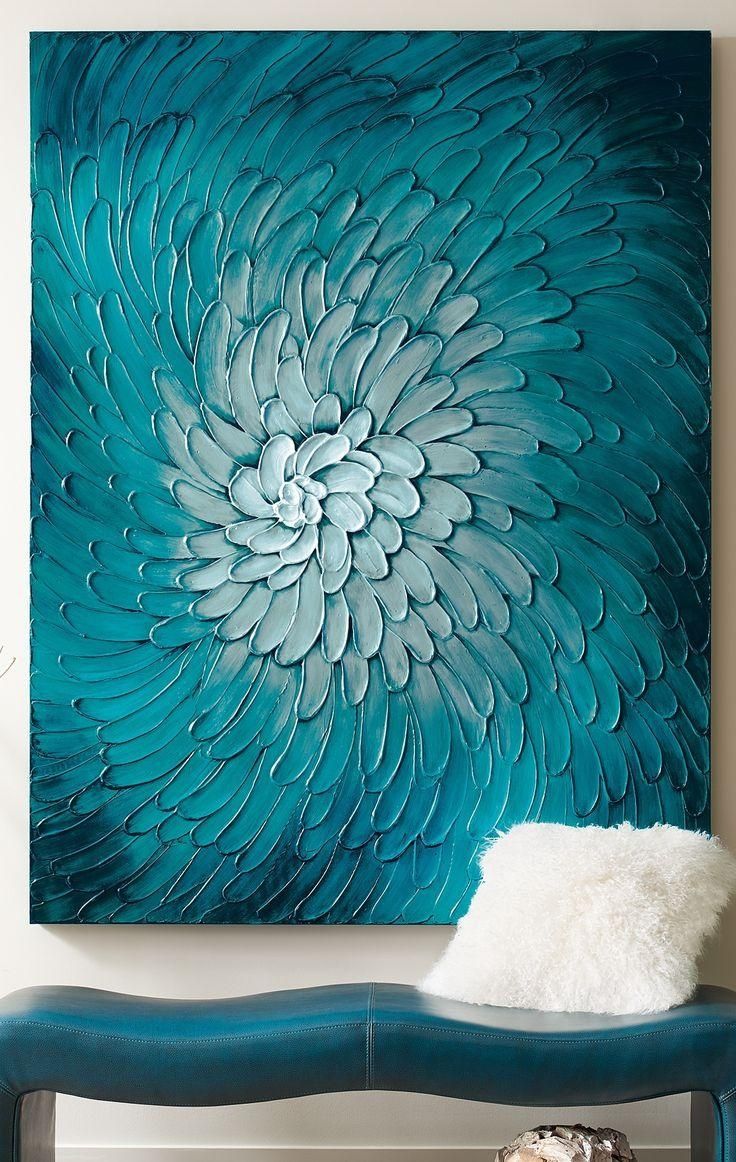 Best 20+ Teal Art Ideas On Pinterest | Bohemian Painting, Palm For Blue And Green Wall Art (Photo 1 of 20)