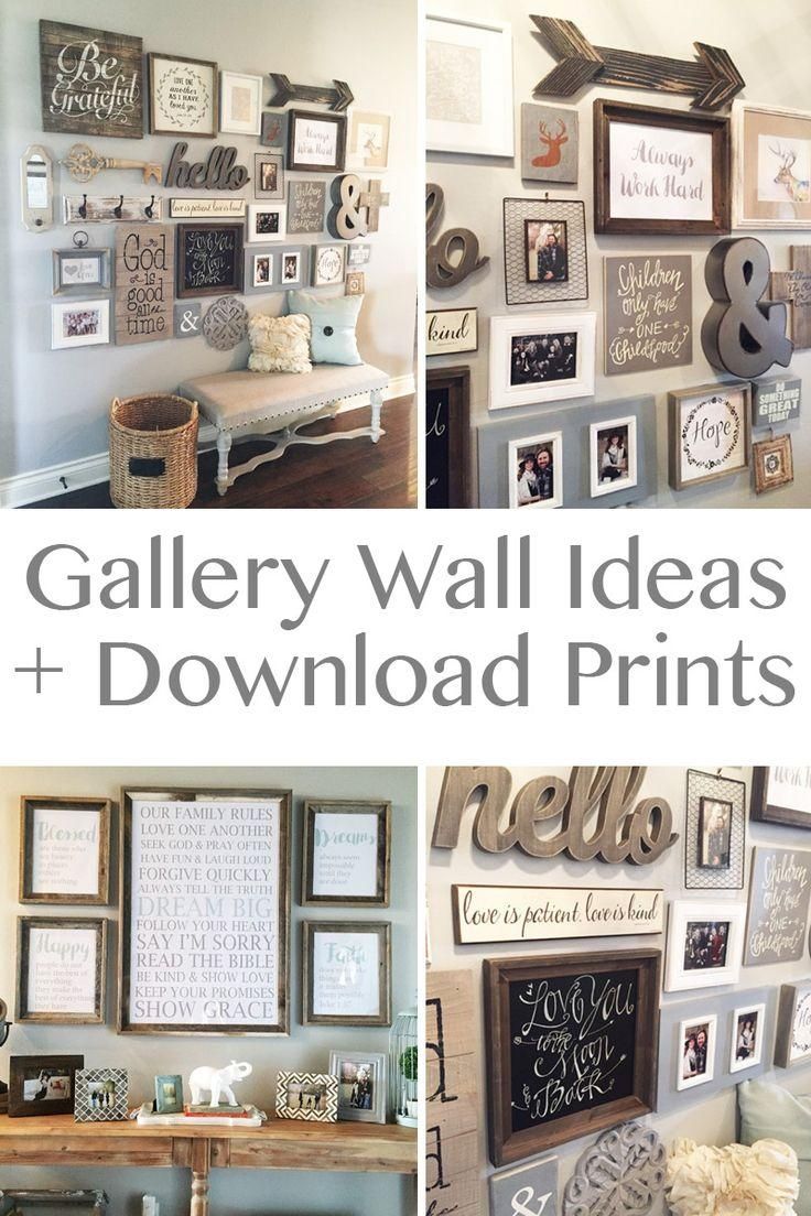 Best 25+ Family Wall Decor Ideas On Pinterest | Family Wall, Wall Inside Wall Art Decor For Family Room (Photo 4 of 20)