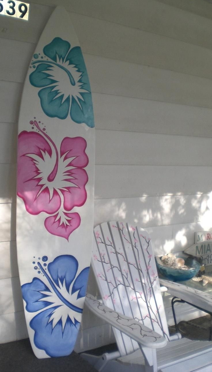Best 25+ Surfboard Decor Ideas On Pinterest | Surfboard Art Intended For Hawaiian Wall Art Decor (View 4 of 20)