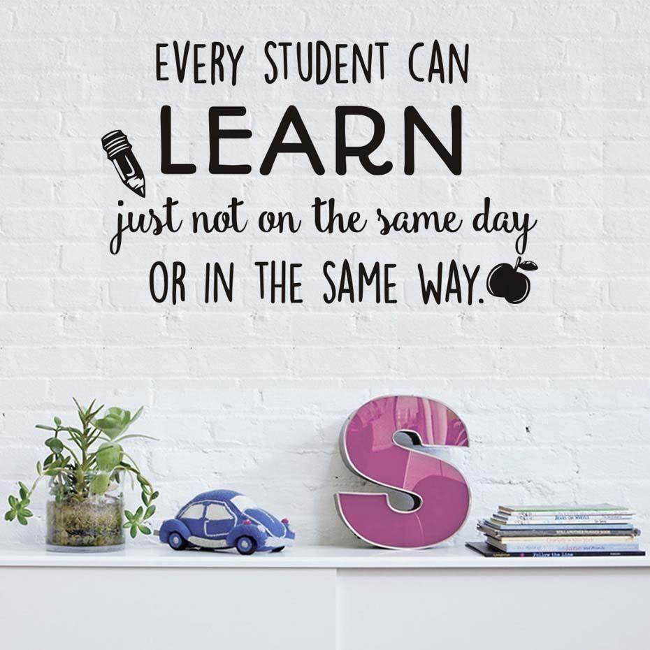 Classroom Wall Art Promotion Shop For Promotional Classroom Wall For Classroom Vinyl Wall Art (View 11 of 20)