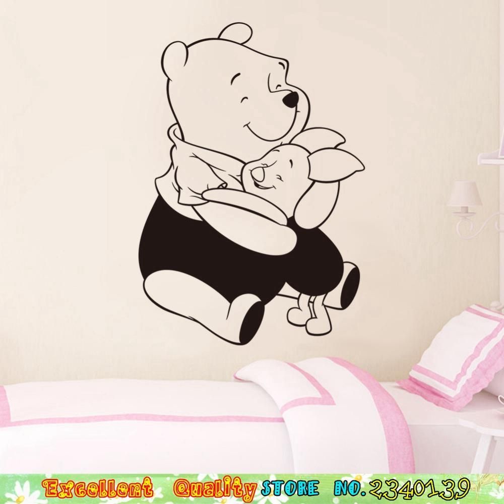 Compare Prices On Winnie Pooh Wall Art  Online Shopping/buy Low In Winnie The Pooh Vinyl Wall Art (View 9 of 20)