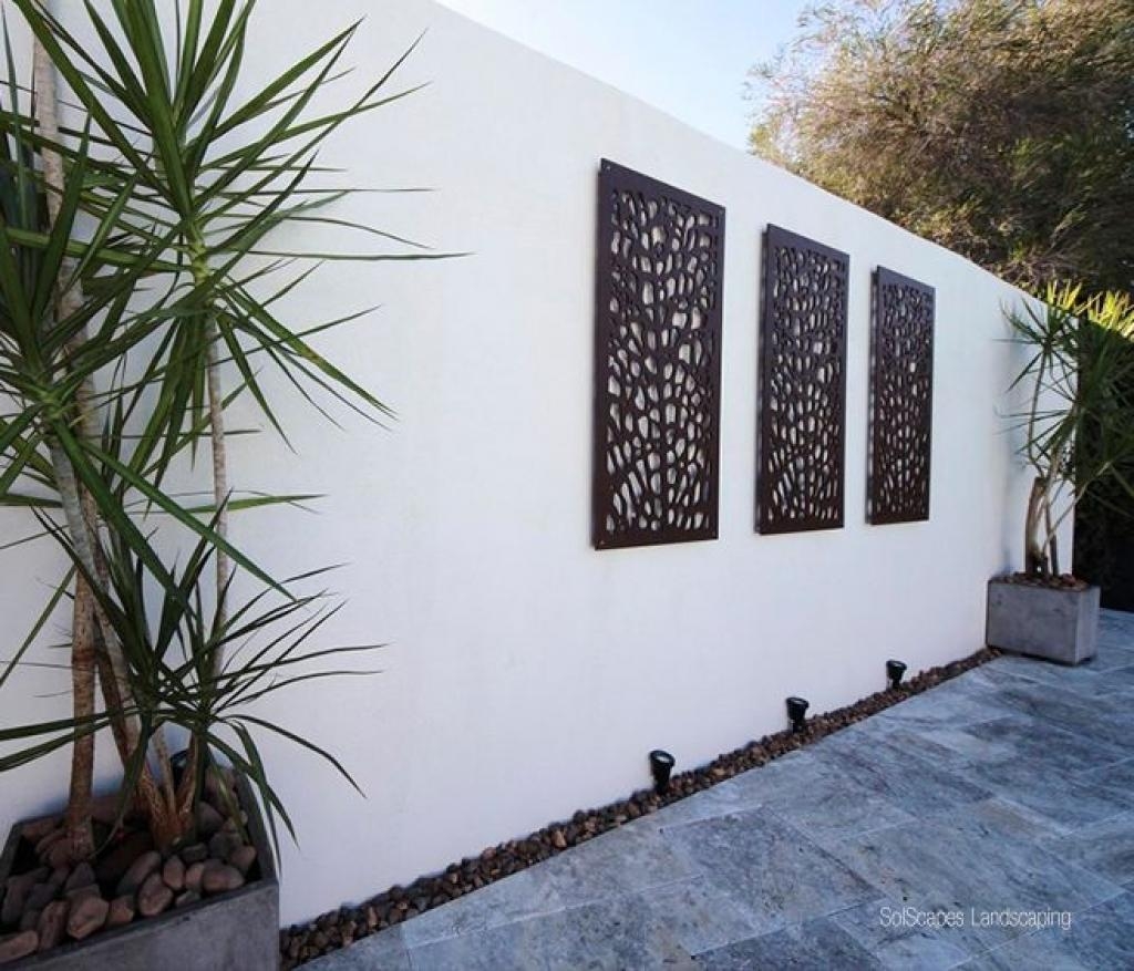 Contemporary Outdoor Wall Art Modern Outdoor Wall Decor Five Best Throughout Modern Outdoor Wall Art (Photo 1 of 20)