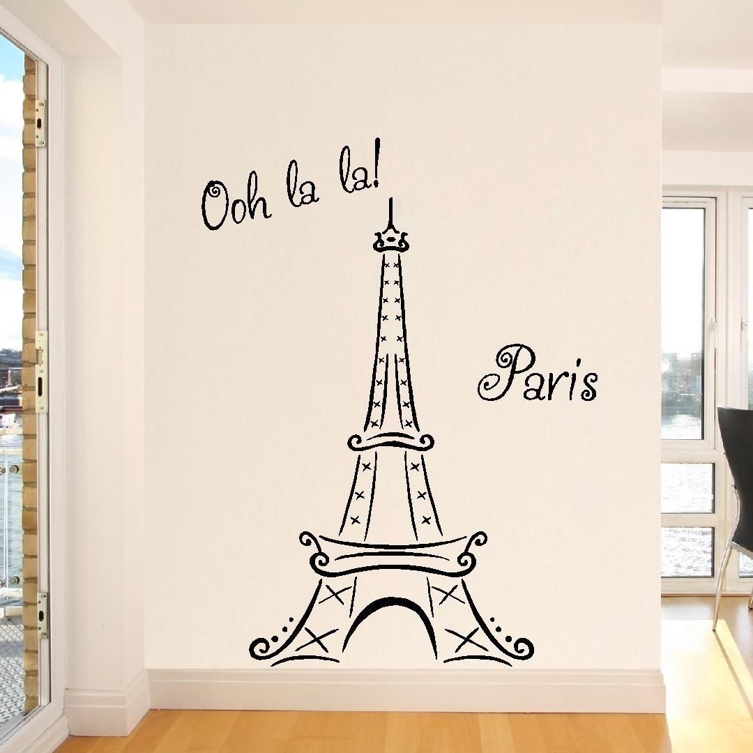 Decoration. Eiffel Tower Wall Decor – Home Decor Ideas With Regard To Eiffel Tower Wall Hanging Art (Photo 5 of 20)