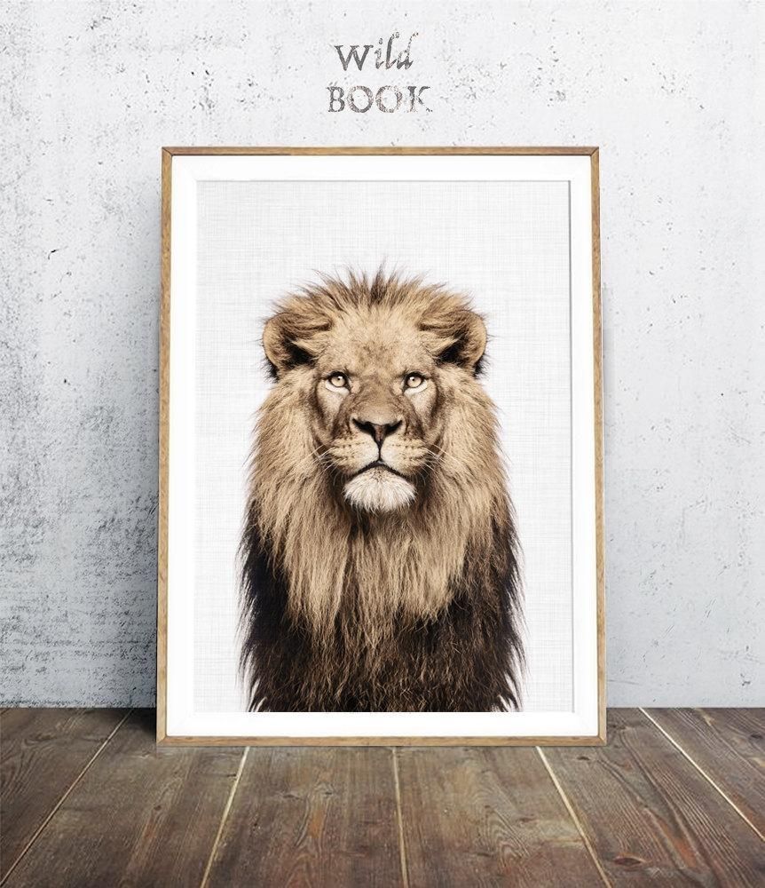 Decoration. Lion Wall Art – Home Decor Ideas Throughout Lion Wall Art (Photo 4 of 20)