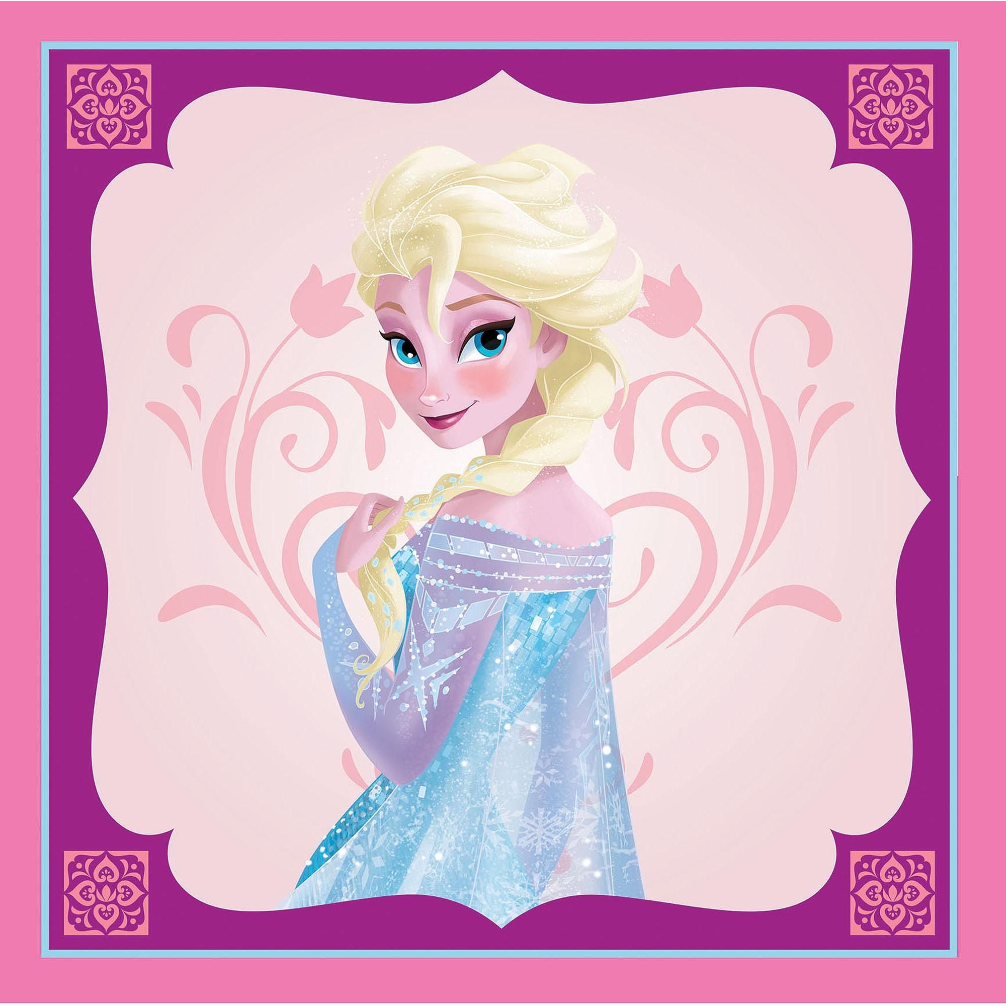 Disney Frozen Elsa Canvas Wall Art, 18" X 18" – Walmart For Princess Canvas Wall Art (View 15 of 20)