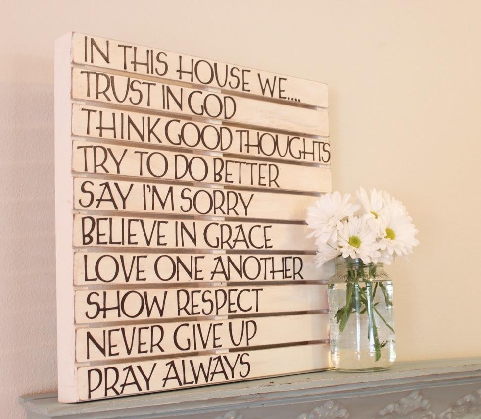 Diy Inspirational Wall Art E2 80 94 Crafthubs Decor Funky Decals In Large Inspirational Wall Art (Photo 1 of 20)