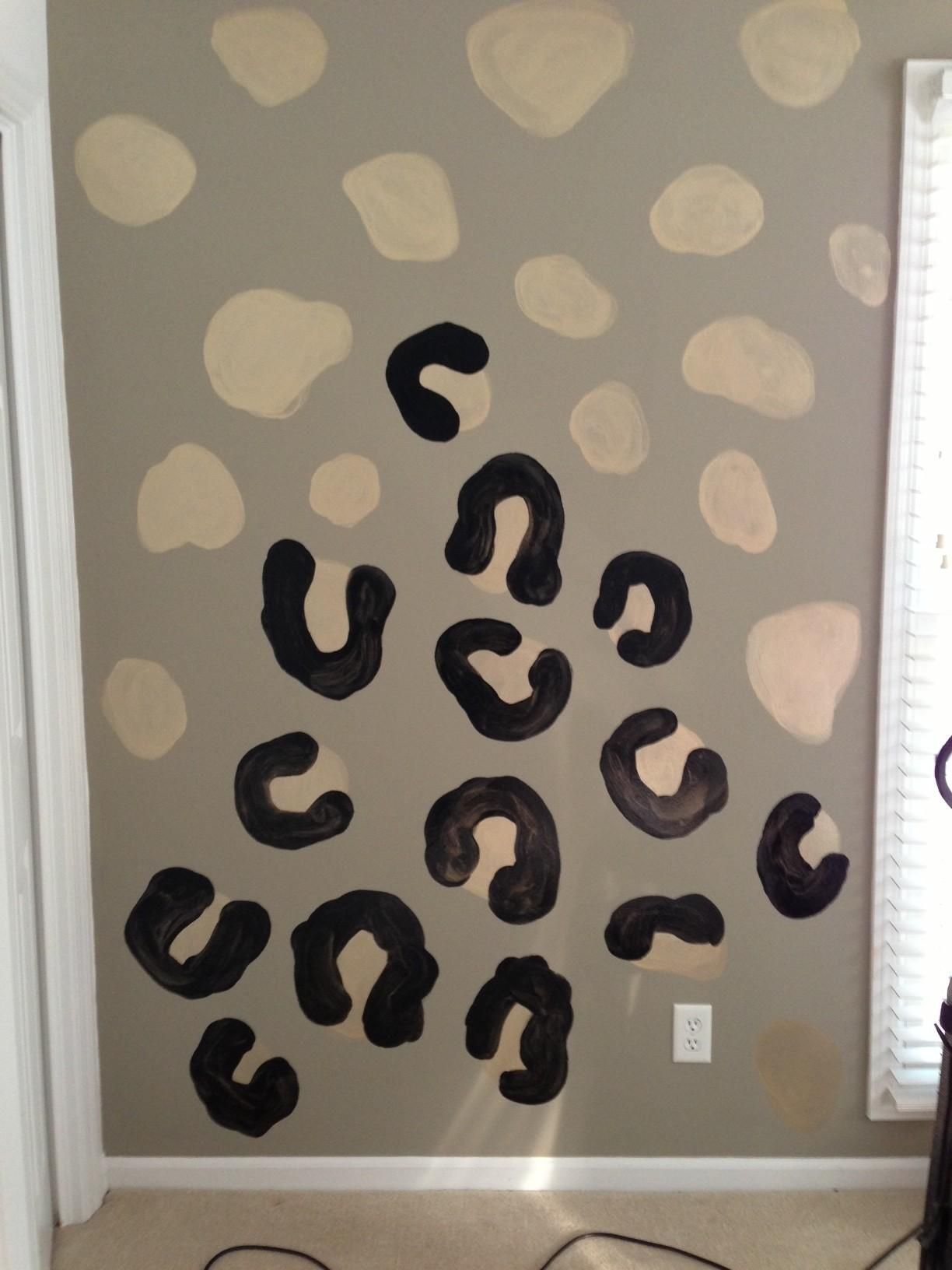 Diy Leopard Print Wall | Emily Mccarthy For Leopard Print Wall Art (View 12 of 20)