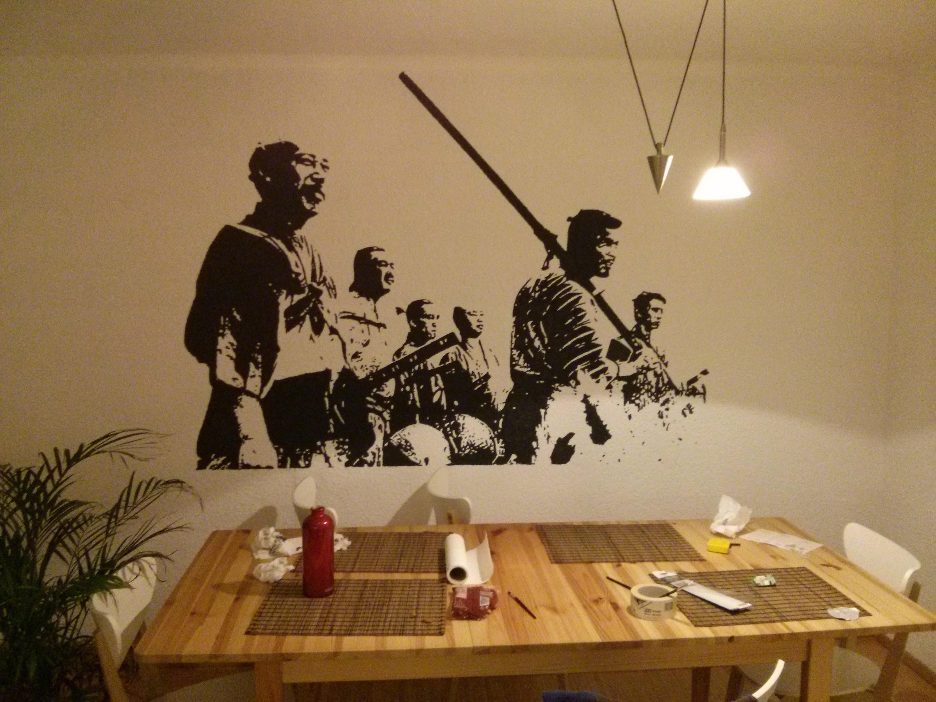 Do It Yourself Wall Art: Seven Samurai In Your Home! – Cube Breaker With Regard To Samurai Wall Art (View 1 of 20)