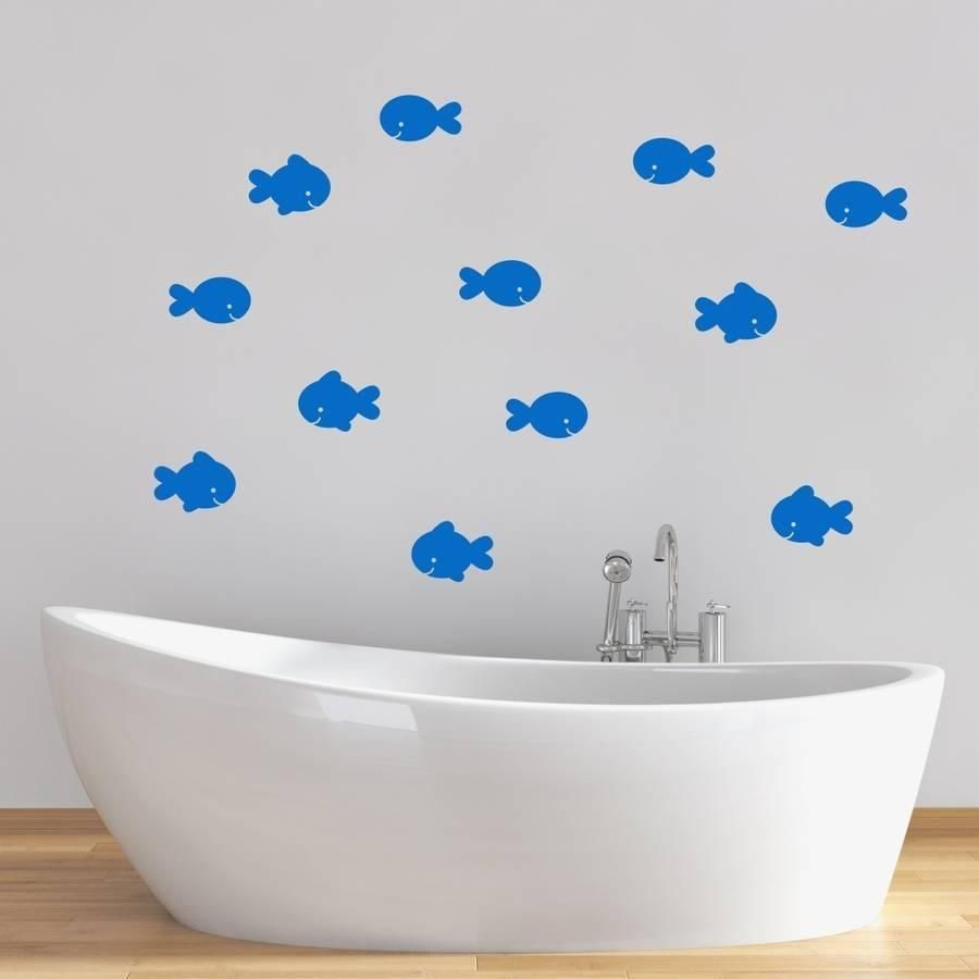 Fish Wall Decals For Bathroom ~ Color The Walls Of Your House For Fish Decals For Bathroom (View 1 of 20)